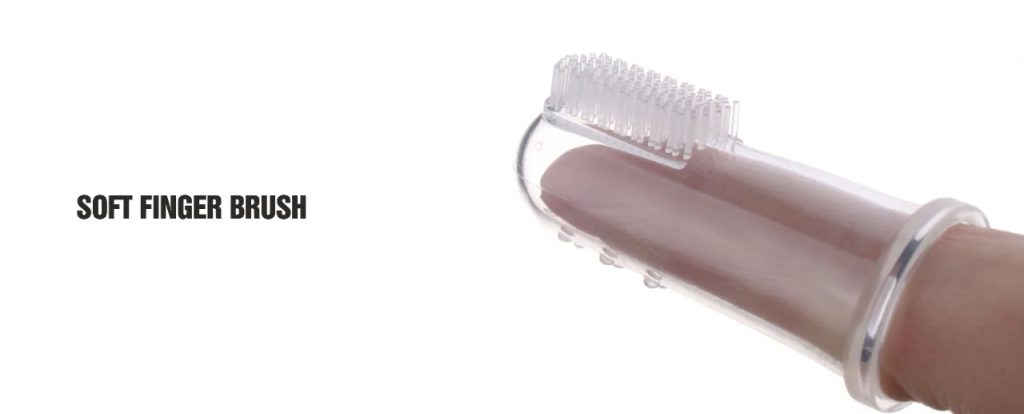 Cover you finger with cloth image